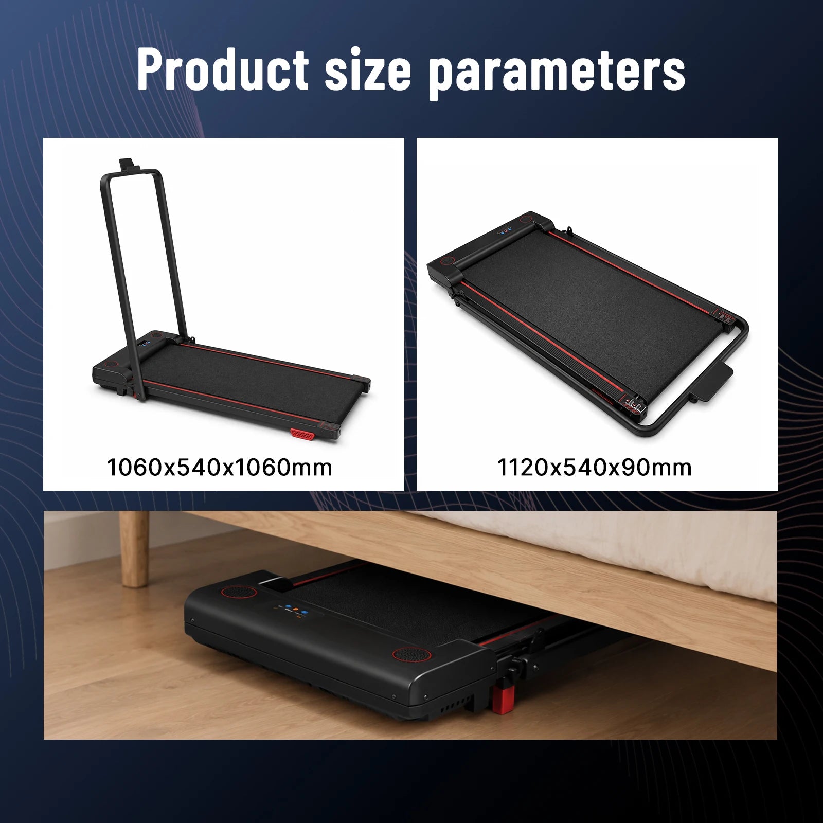 HomePace™ Pacecline 2 In 1 Walking Pad